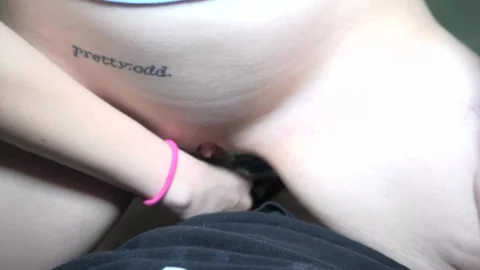 POV Pornstars - Girl Brian Omally riding vibrator
